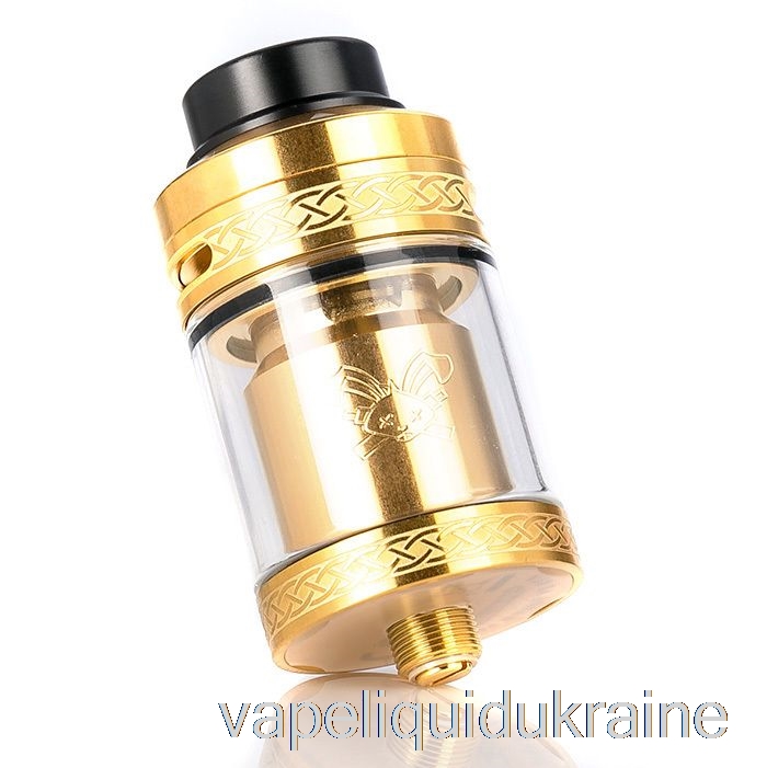Vape Liquid Ukraine Hellvape DEAD RABBIT V2 25mm RTA Gold